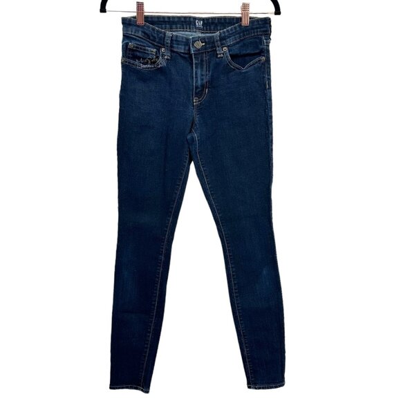 Gap Denim Dark Wash Legging Jean 27 - Picture 1 of 6